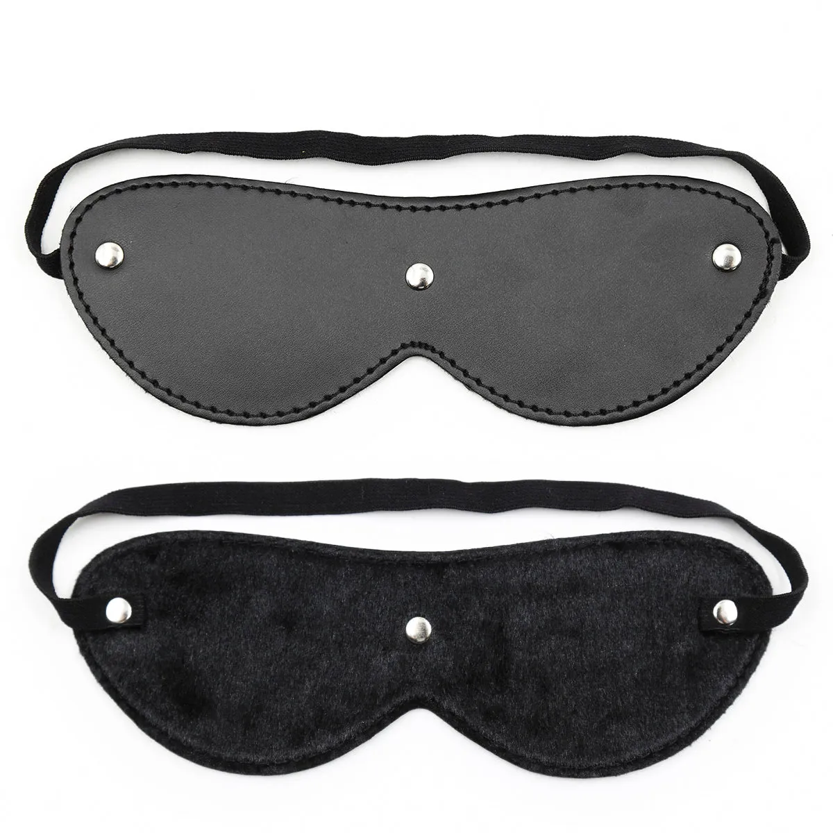 Come Closer Leather Blindfold | Mask | Velvet Back | Universal  Size