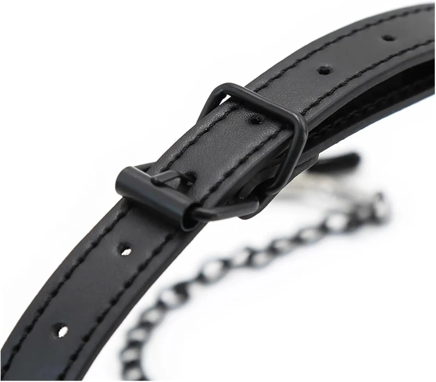 Come Closer Open Mouth Gag With Nipple Clamp | With Chain | Adjustable