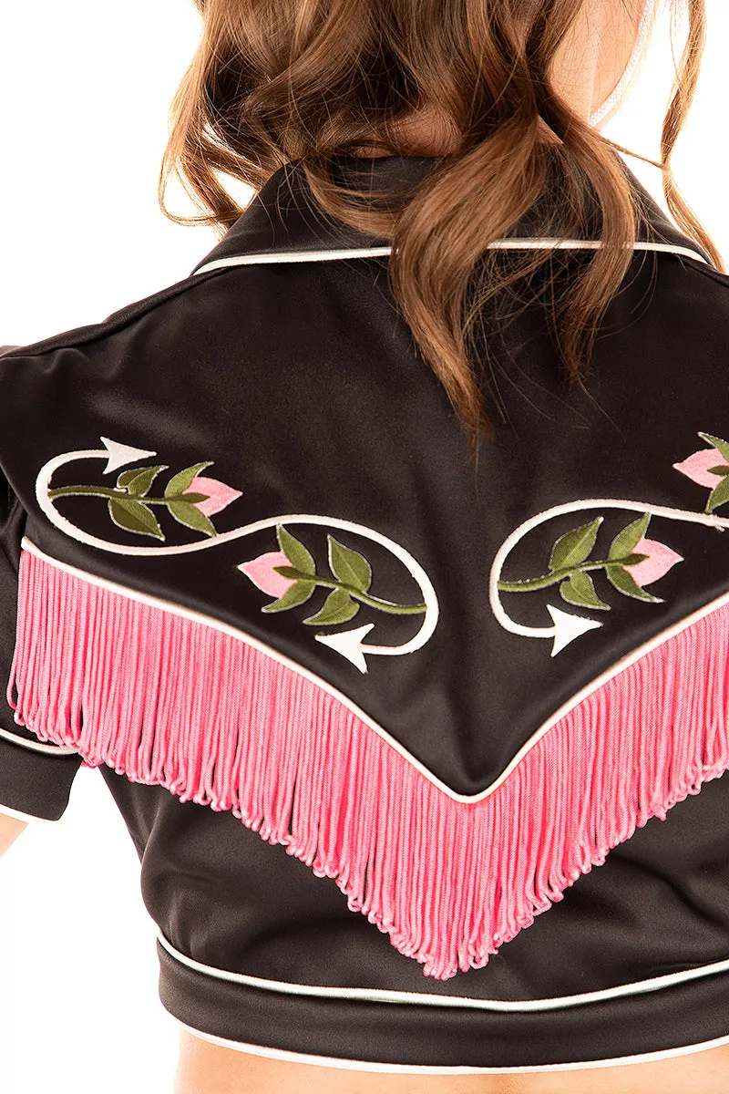 Desert Rose Cowgirl Top