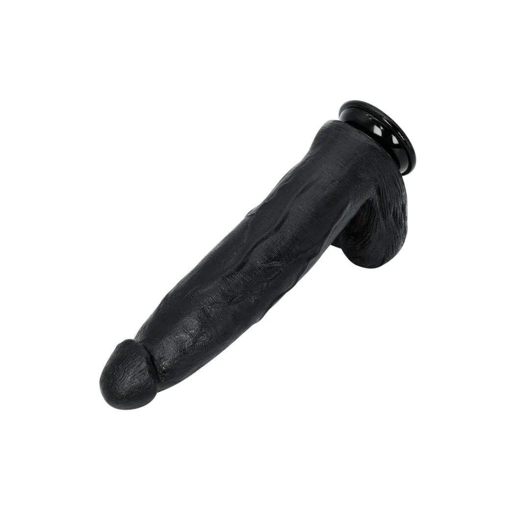 Dildo realist EXTREME by Hidden Desire DONG XXL. din PVC neted. diametru 7 cm. lungime 32 cm. negru