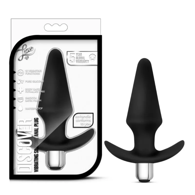 Discover Beginner's Vibrating Silicone Butt Plug