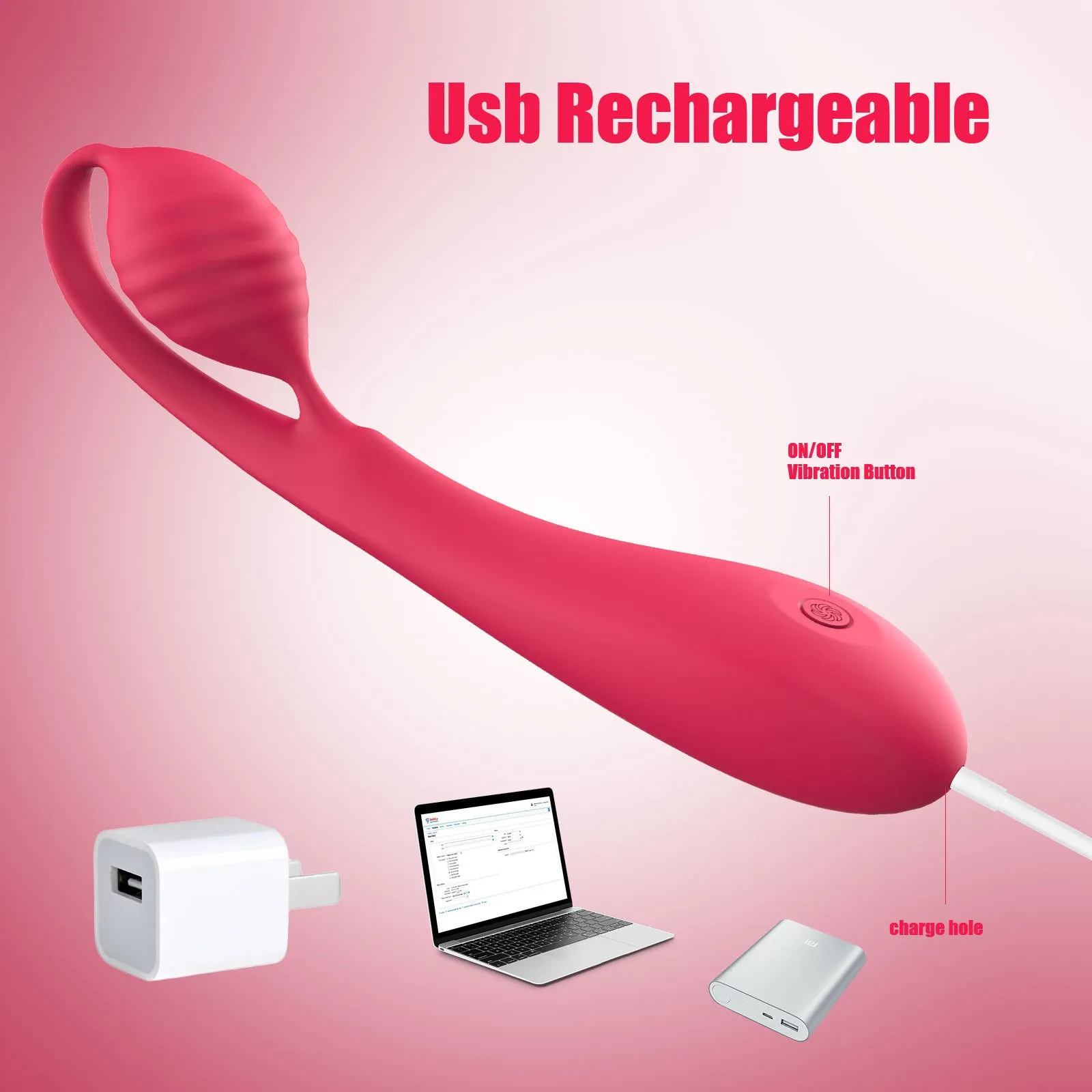 Double End Anal Dildo Vibrating Egg G Spot Vibrator -  Hollow Clit Stimulator Female Sex Toys