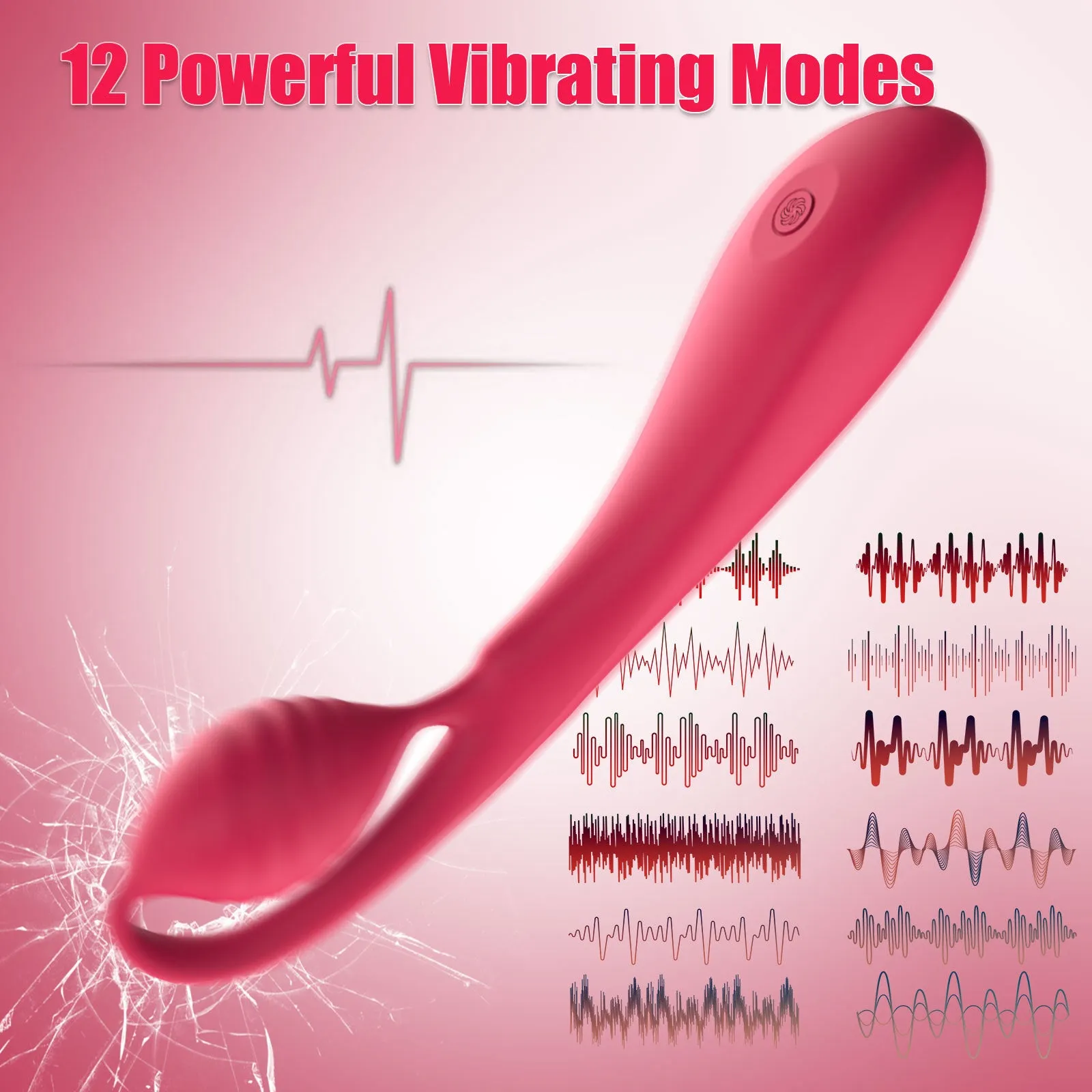 Double End Anal Dildo Vibrating Egg G Spot Vibrator -  Hollow Clit Stimulator Female Sex Toys