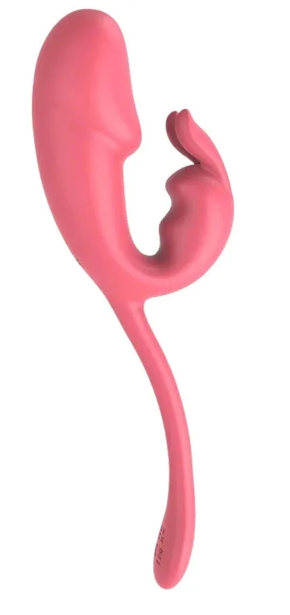 Double Spot Dildo  | Vibrating | Love Ball | Thrusting | APP Control | USB