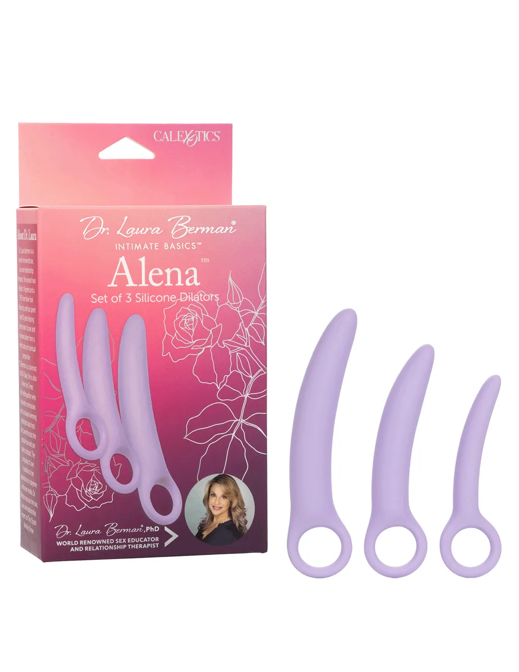 Dr. Laura Berman Alena 3pc Silicone Dilators