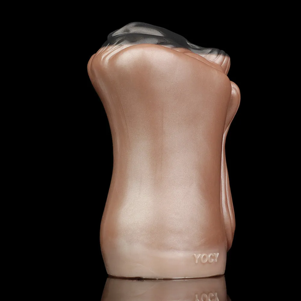 Ebony Horse Pussy Realistic Animal Sex - Silicone Pocket Masturbator Male Blowjob Stroker