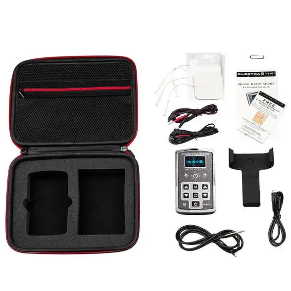 Electrastim Black Erotic Rechargeable Electro Stimulator