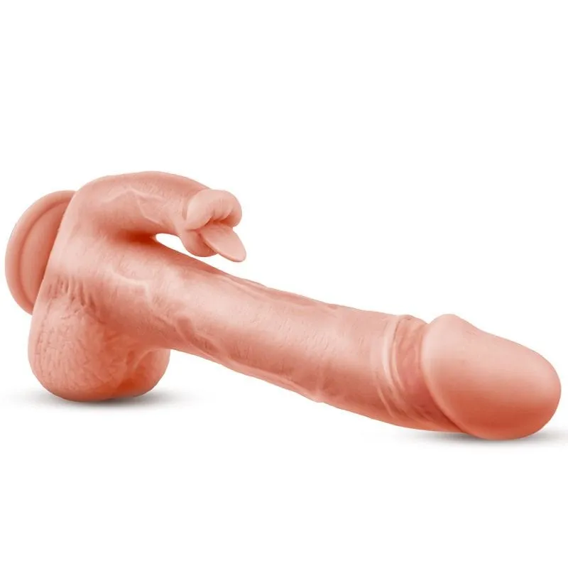 Erocome - Serpens Heating Rotating Vibrating Licking Realistic Dildo 8.6 (Beige)