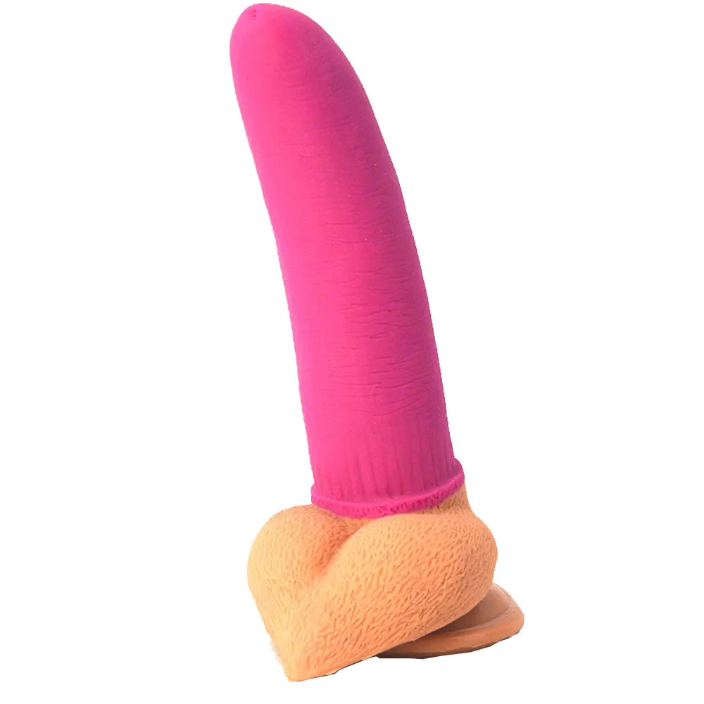 FAAK 2 Tone Dildo 7.8  | Premium Silicone | Suction Cup | Super Flexible Bend