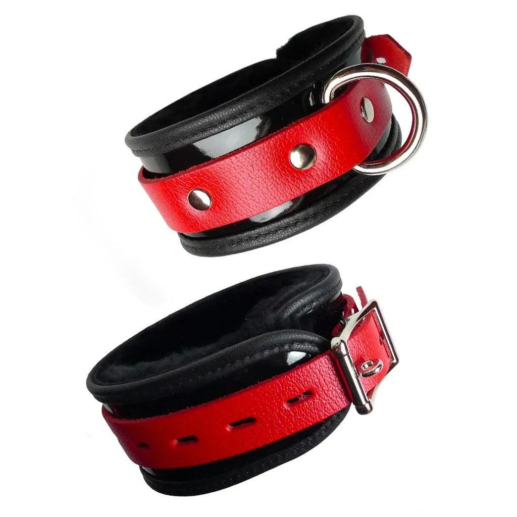 Firecracker Patent Leather Ankle Restraints®
