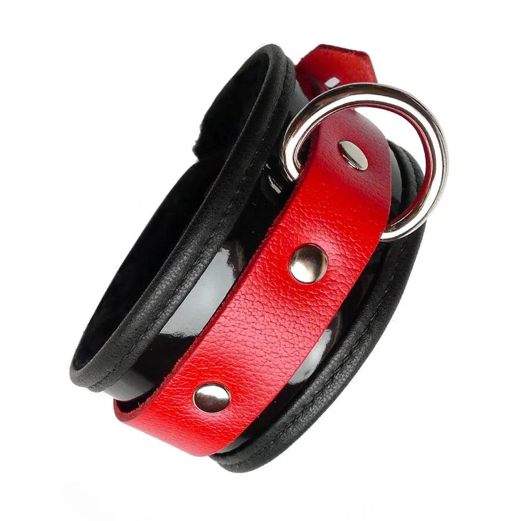 Firecracker Patent Leather Ankle Restraints®