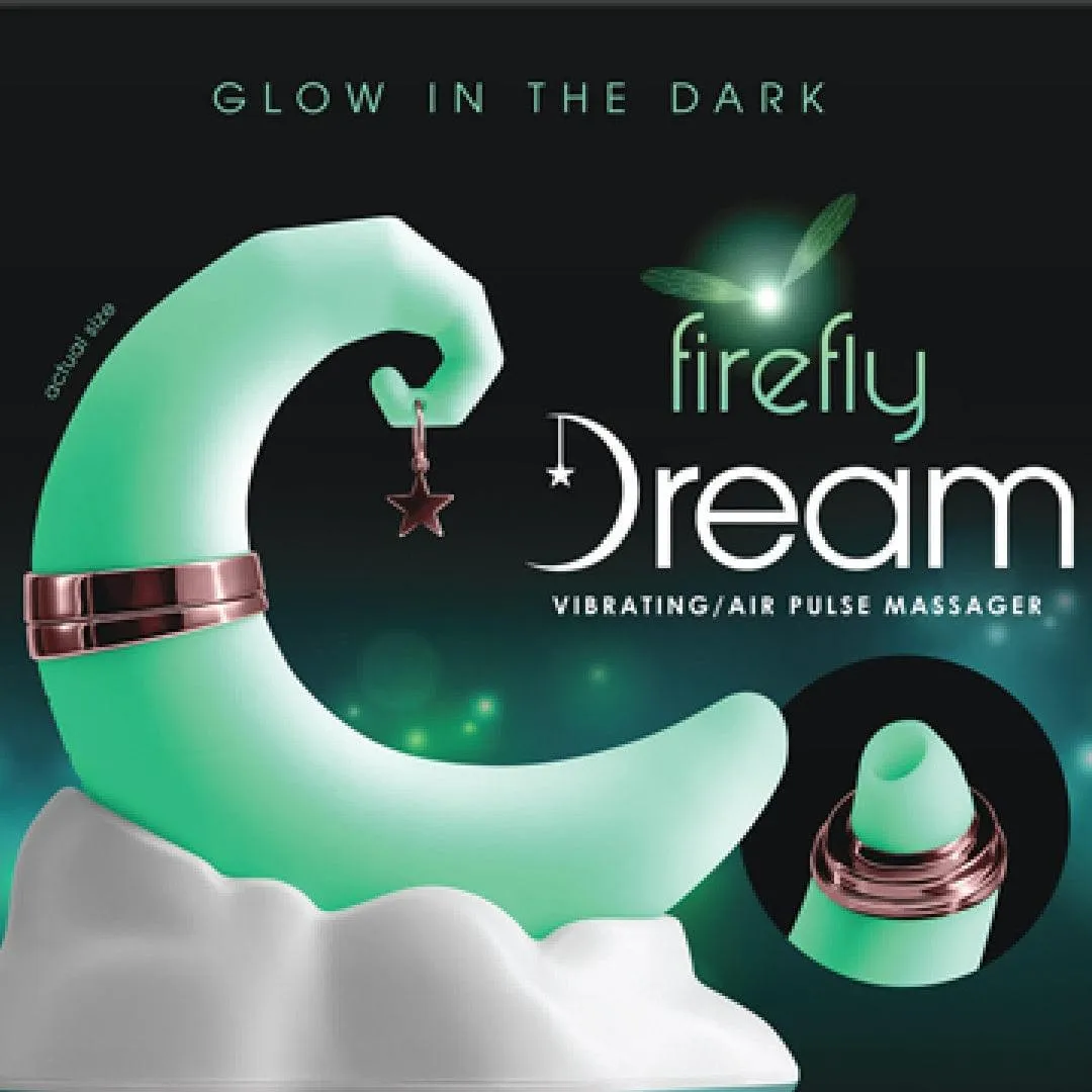 Firefly Dream Discreet Glow-in-the-Dark Air Pulsation Vibrator