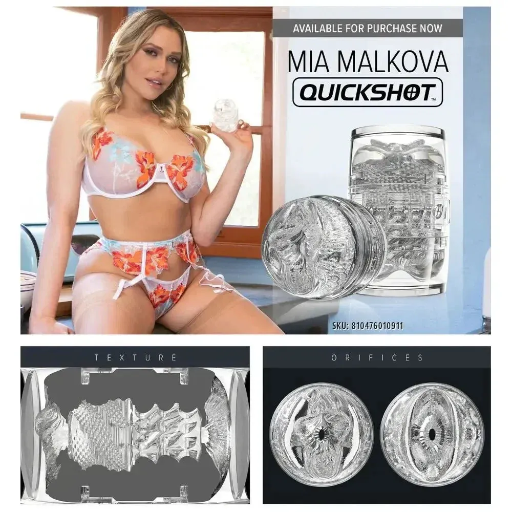 Fleshlight Quickshot Mia Malkova Lady and Butt Masturbator