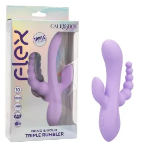 Flex Bend & Hold Triple Rumbler Vibrator by Cal Exotics