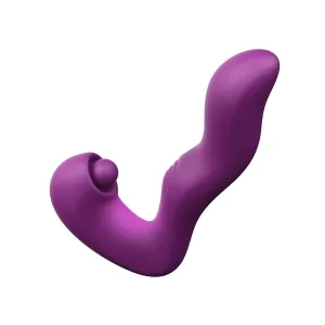 G Spot Clitoral Vibrator for Vagina Anal Stimulation3 in 1 Multi Vibrations