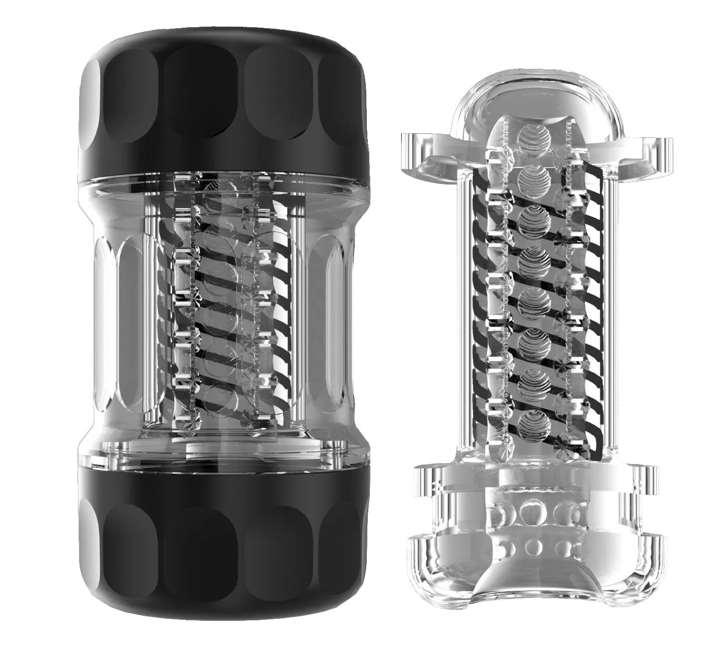 Galaku - Advanced Manual Spiral Male Masturbator Cup