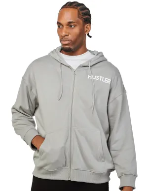 HUSTLER Classic Logo Zip Hoodie