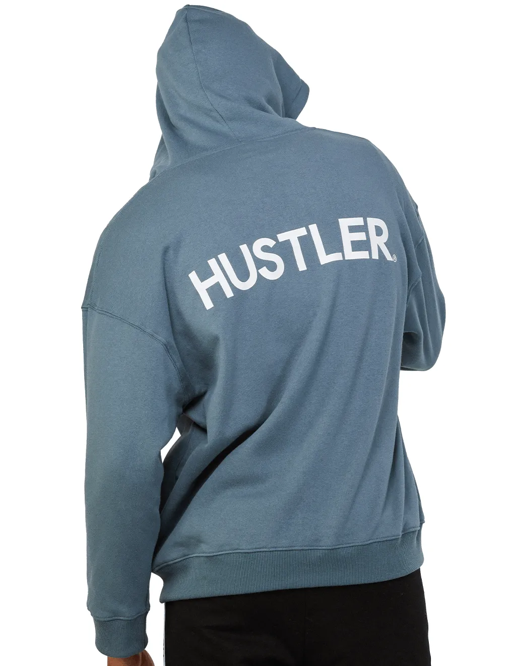 HUSTLER Classic Logo Zip Hoodie