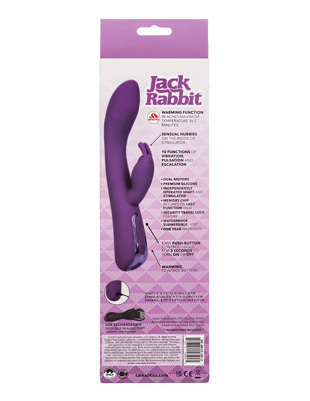 Jack Rabbit Elite Warming Rabbit Vibrator