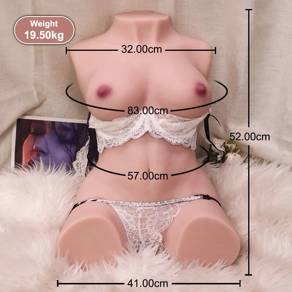 Jessica: 43lb Sexy Life Size Best Torso Sex Doll