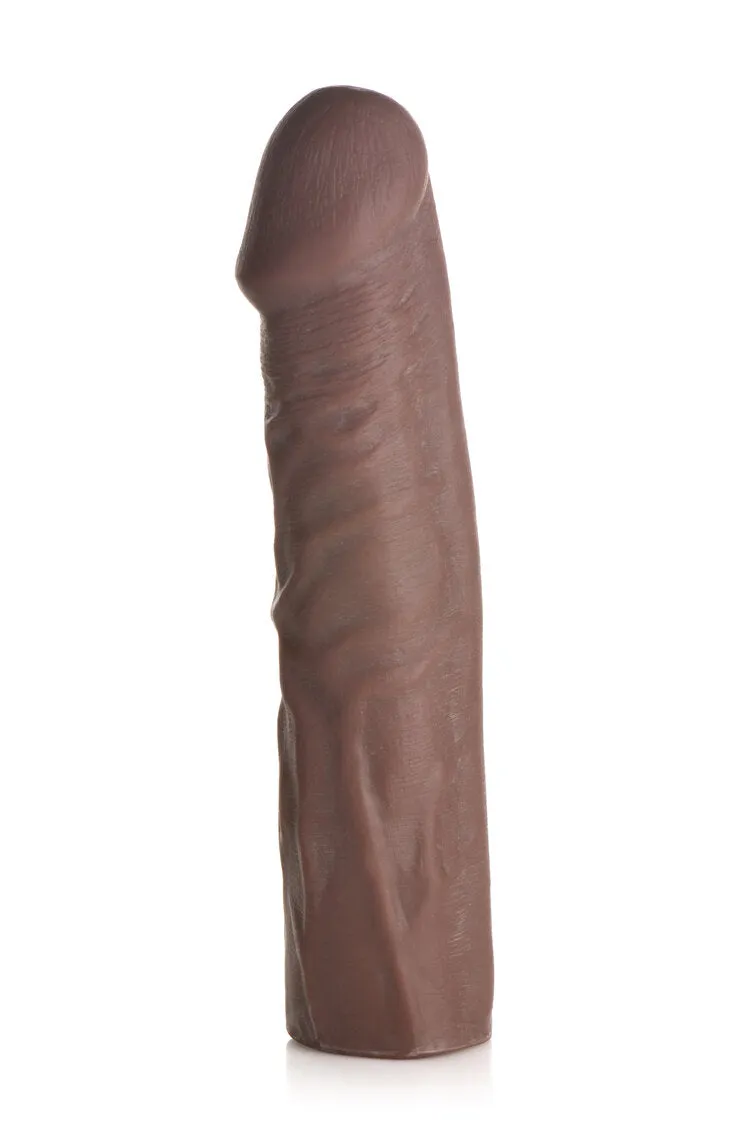 Jock Extra Long 1.5 Penis Extension Sleeve - Dark