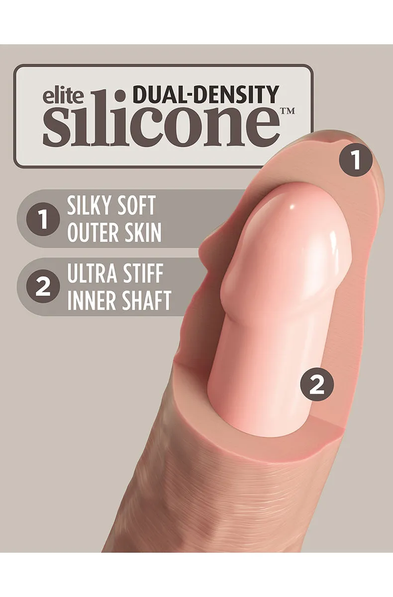 King Cock Elite 8 Vibrating Dildo
