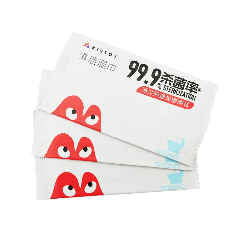 KISTOY Intimate Cleansing Wet Wipes & Lubricant Set