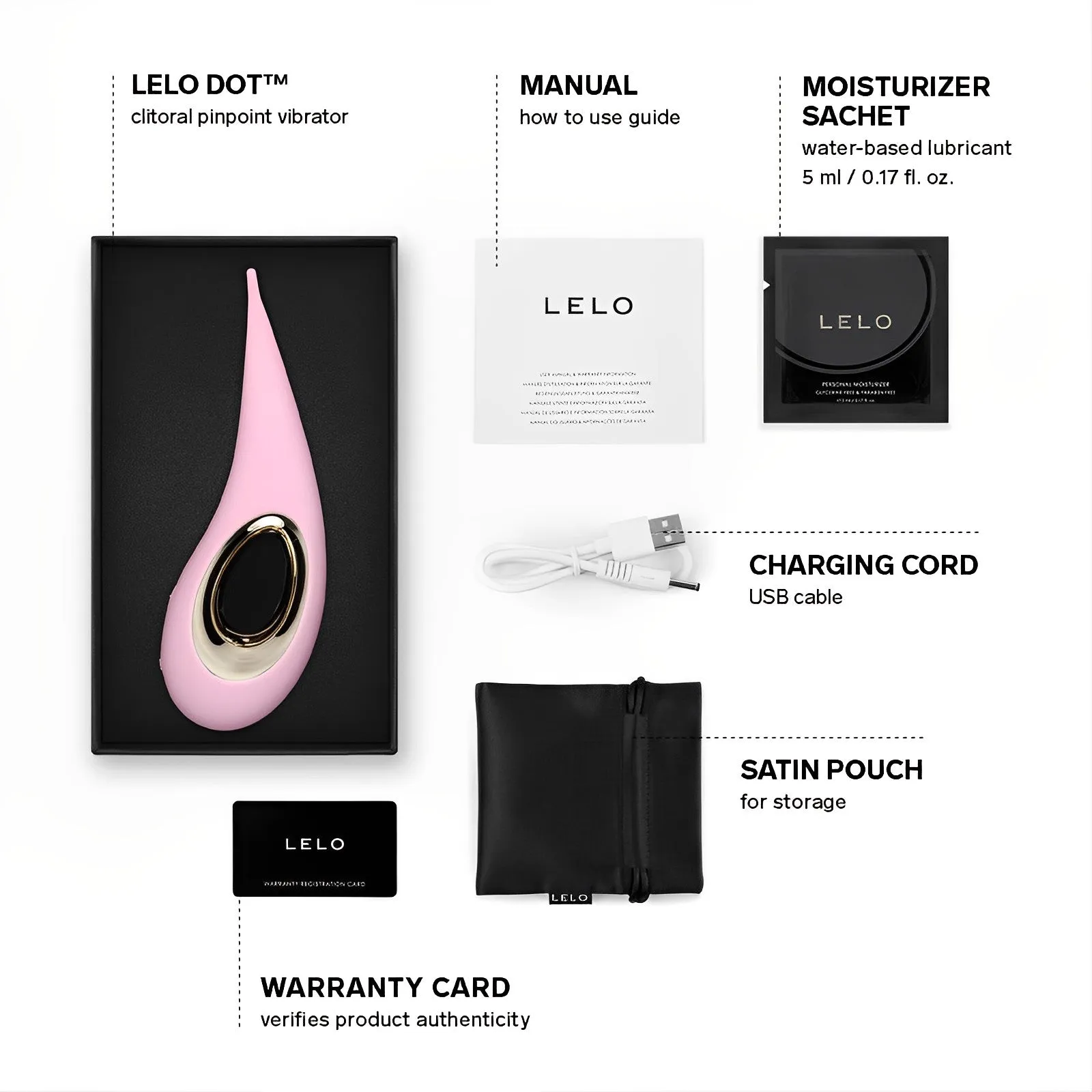 LELO Dot Clitoral Vibrator
