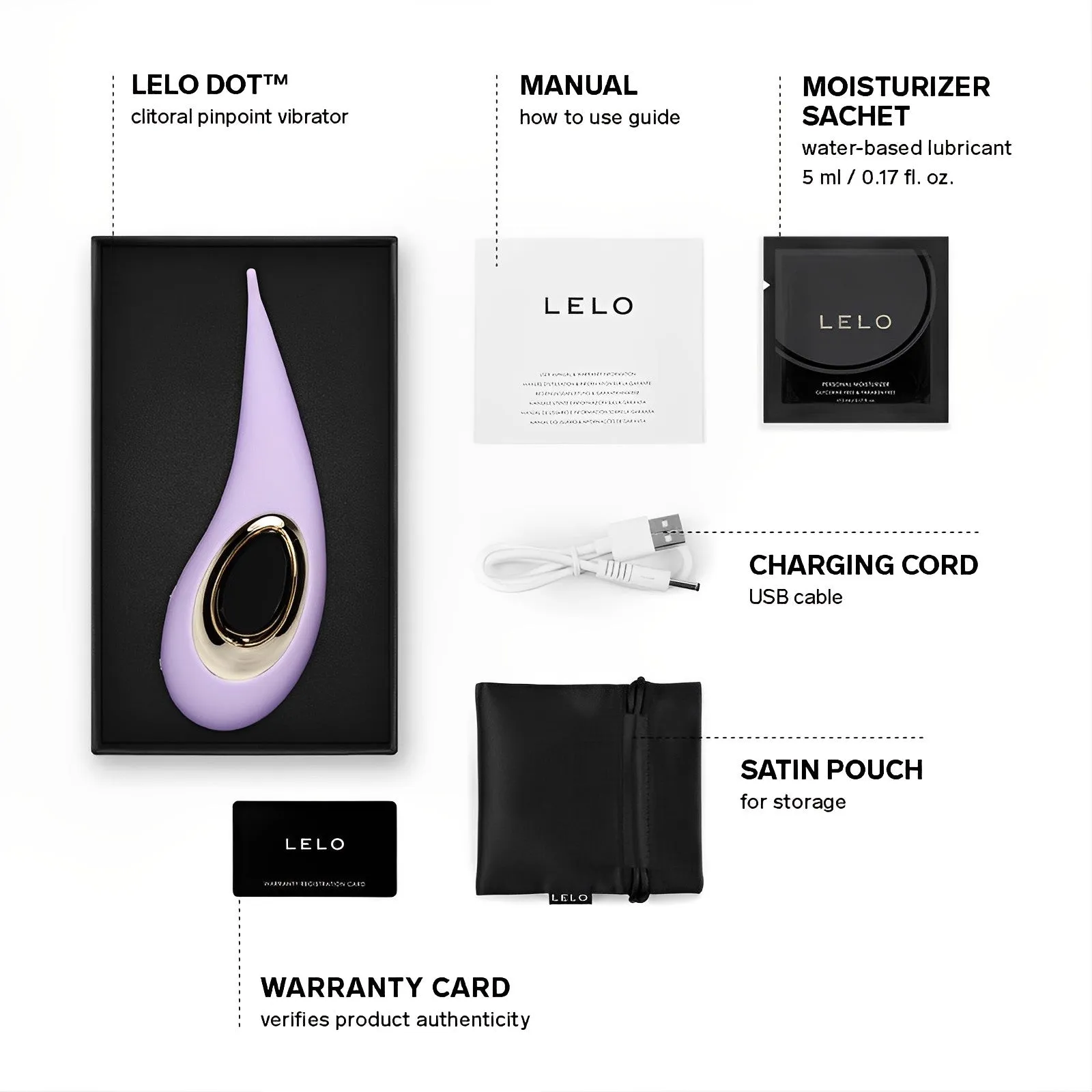 LELO Dot Clitoral Vibrator