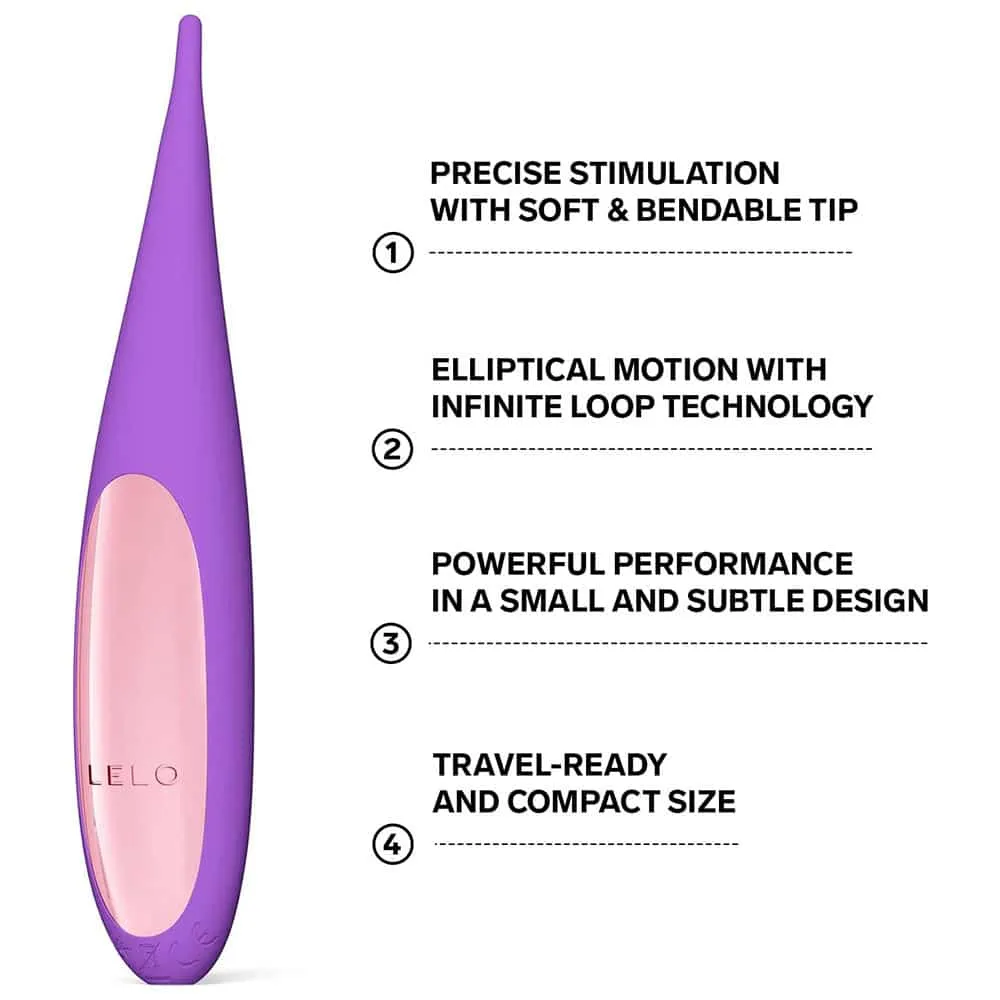 LELO DOT Travel Clitoral Vibrator Purple