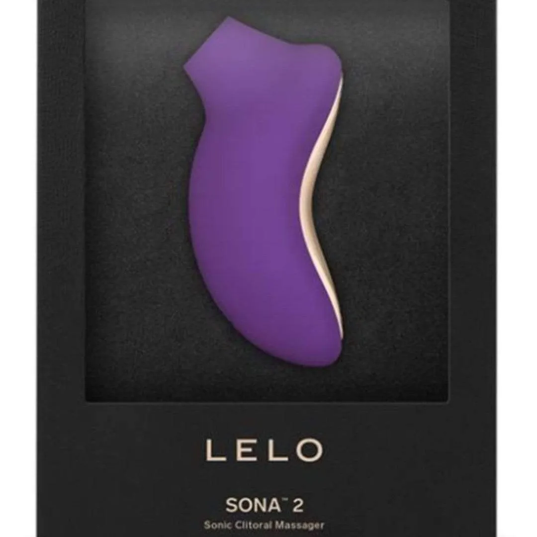 Lelo Sona 2 Waterproof Pressure Wave Clitoral Massager - Purple
