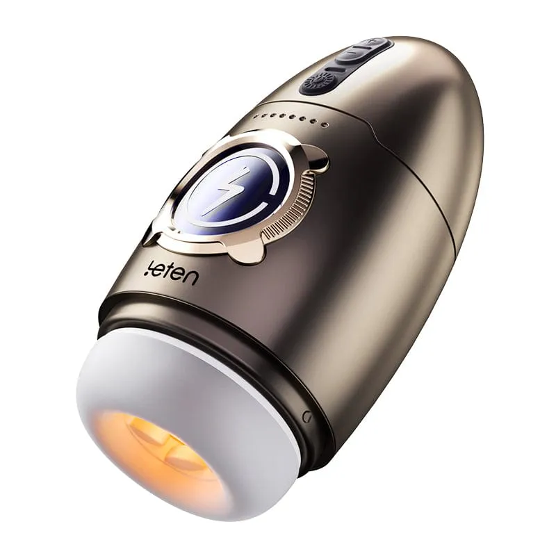Leten - Space Time Cabin Mini Automatic Rotating Masturbator (Gold)