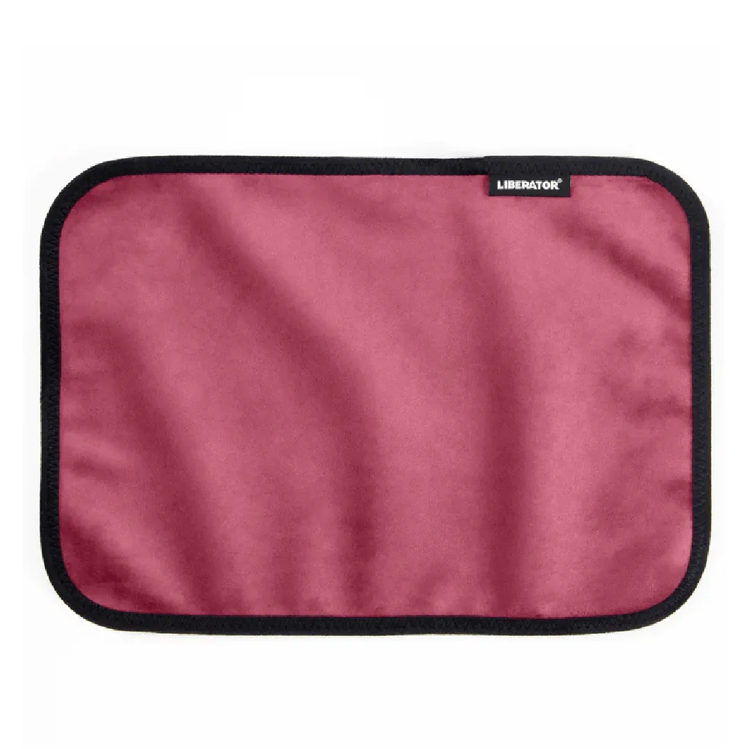 Liberator Fascinator Toy Pad Mini Waterproof Sex Blanket - Merlot
