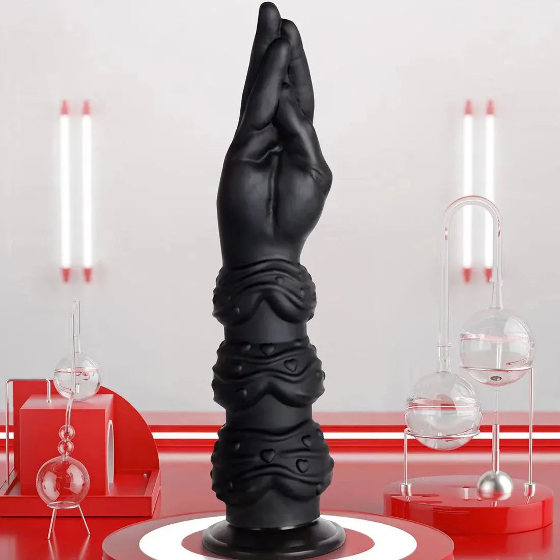 Long Giant Dildo Anal Plug - Hand Arm Silicone Anal Dilator Butt Plug G Spot Prostate Milking