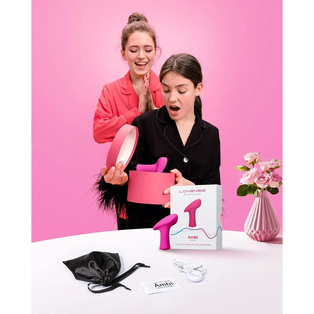 Lovense Ambi Bluetooth-Controlled Bullet Vibrator