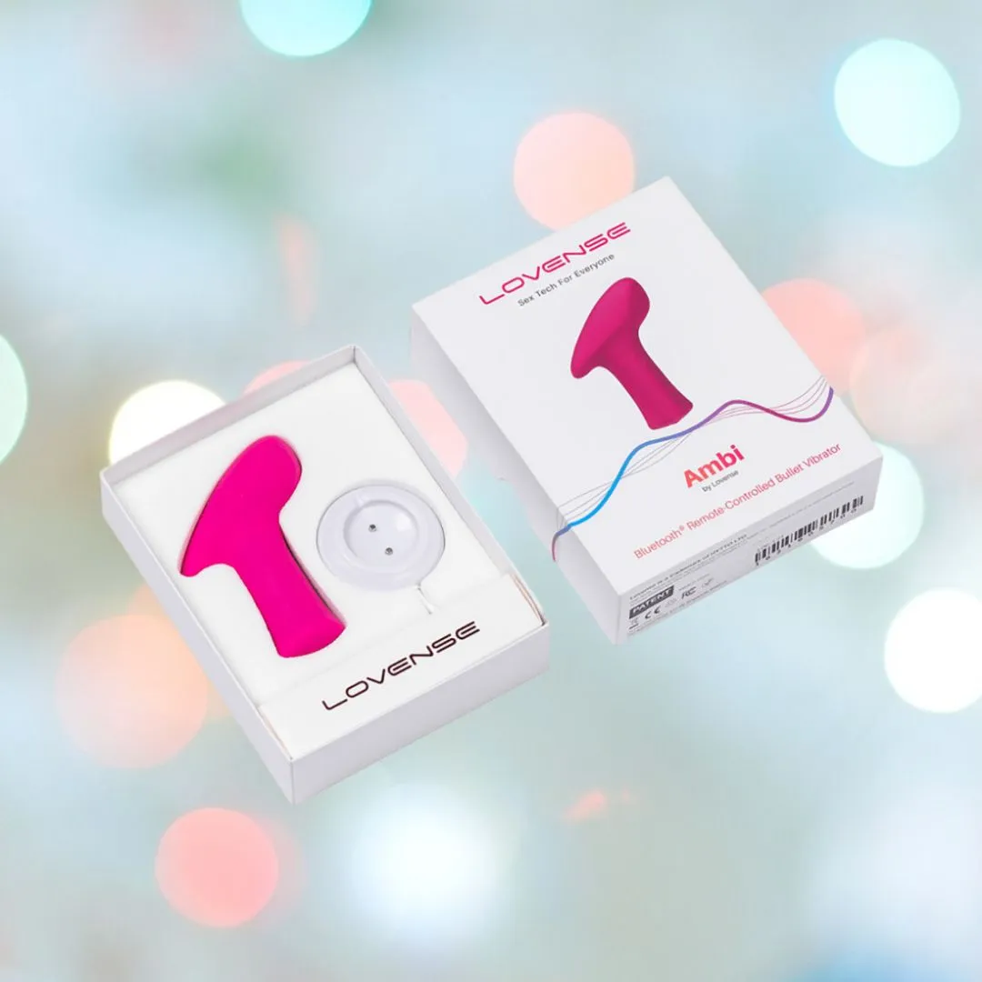 Lovense Ambi Bluetooth-Controlled Bullet Vibrator