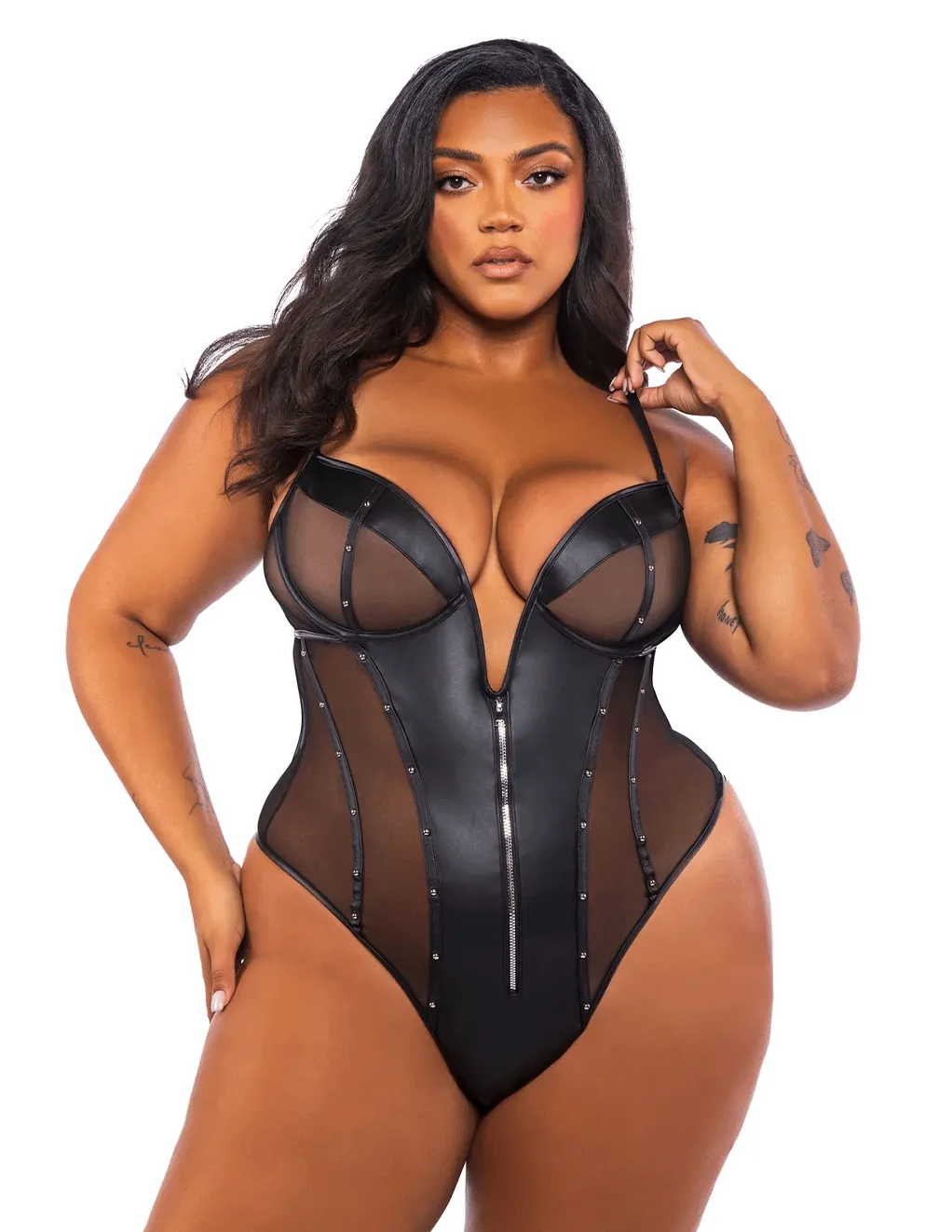 Lust & Leather Teddy