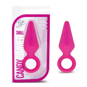 Luxe Candy Rimmer Small Silicone Anal Plug Pink