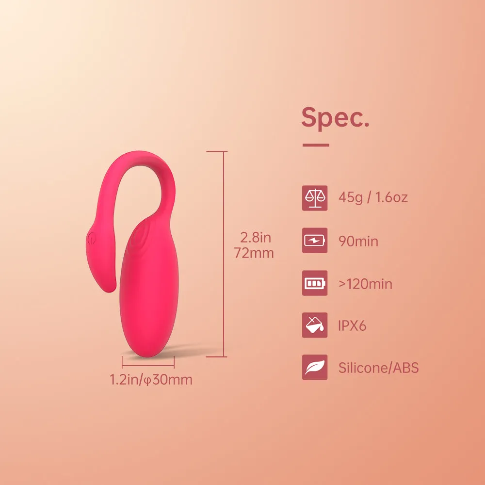 Magic Motion Flamingo- Luxury Smart App Controlled Vibrator