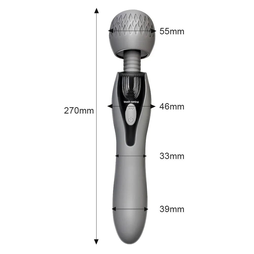 Magic Wand Vibrator - Double End G Spot Clitoral Stimulator Female Sex Toys