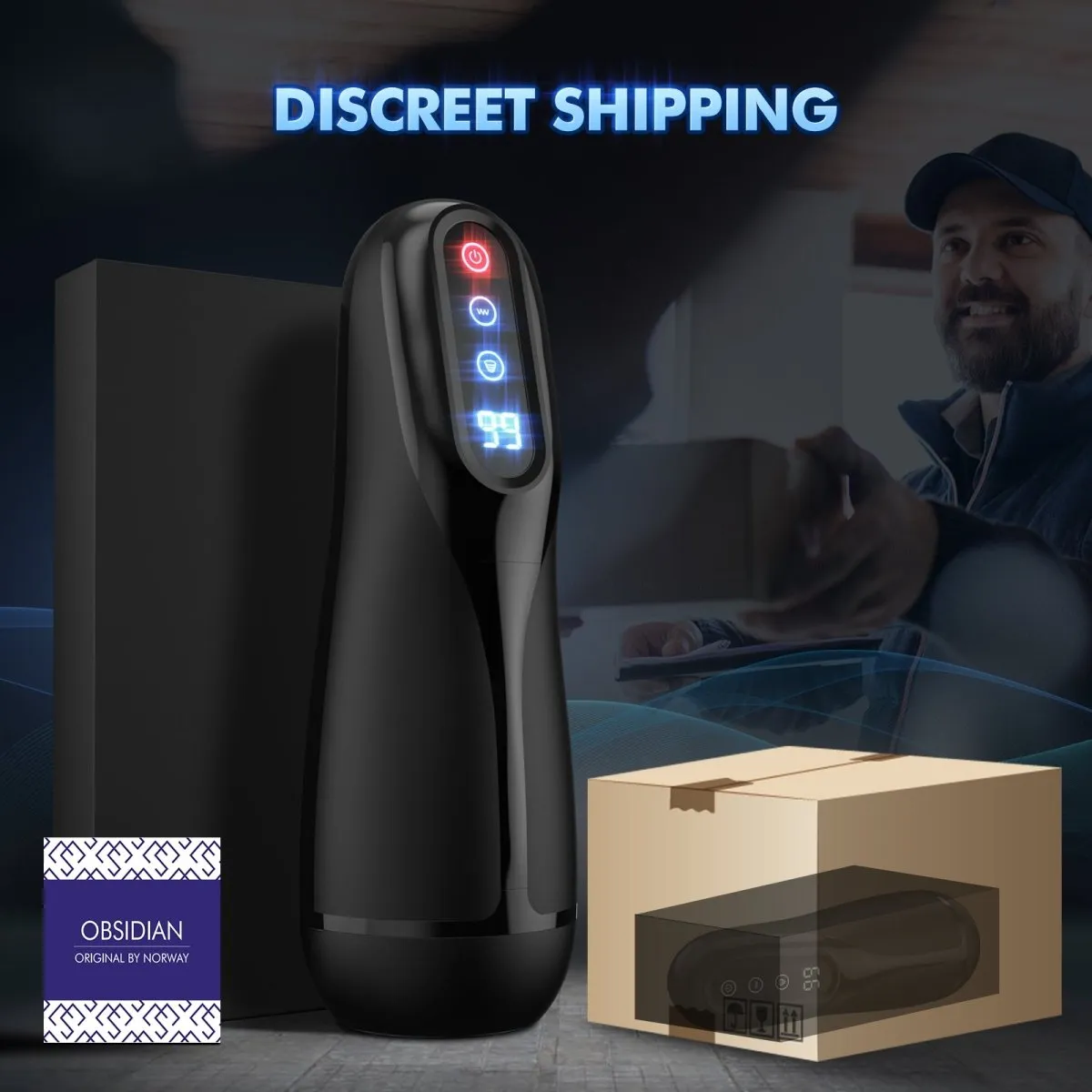 Marshal| 3D Textured Fit Most Size Automatic Masturbator