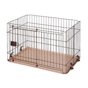 Marukan - Dog Cage Slide Door Medium Friend Circle
