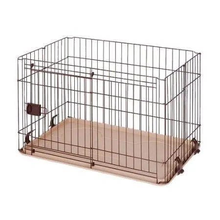 Marukan - Dog Cage Slide Door Medium Friend Circle