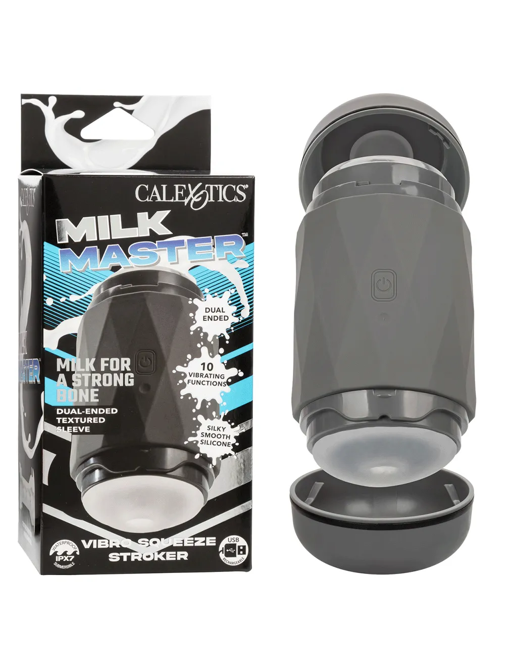 Milk Master Vibro Squeeze Stroker
