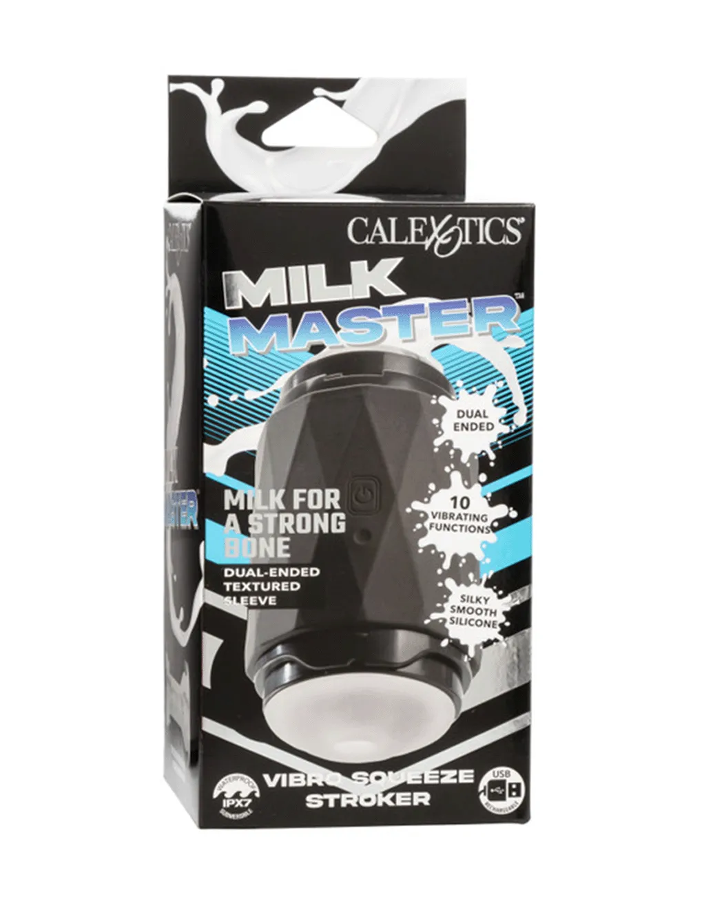 Milk Master Vibro Squeeze Stroker