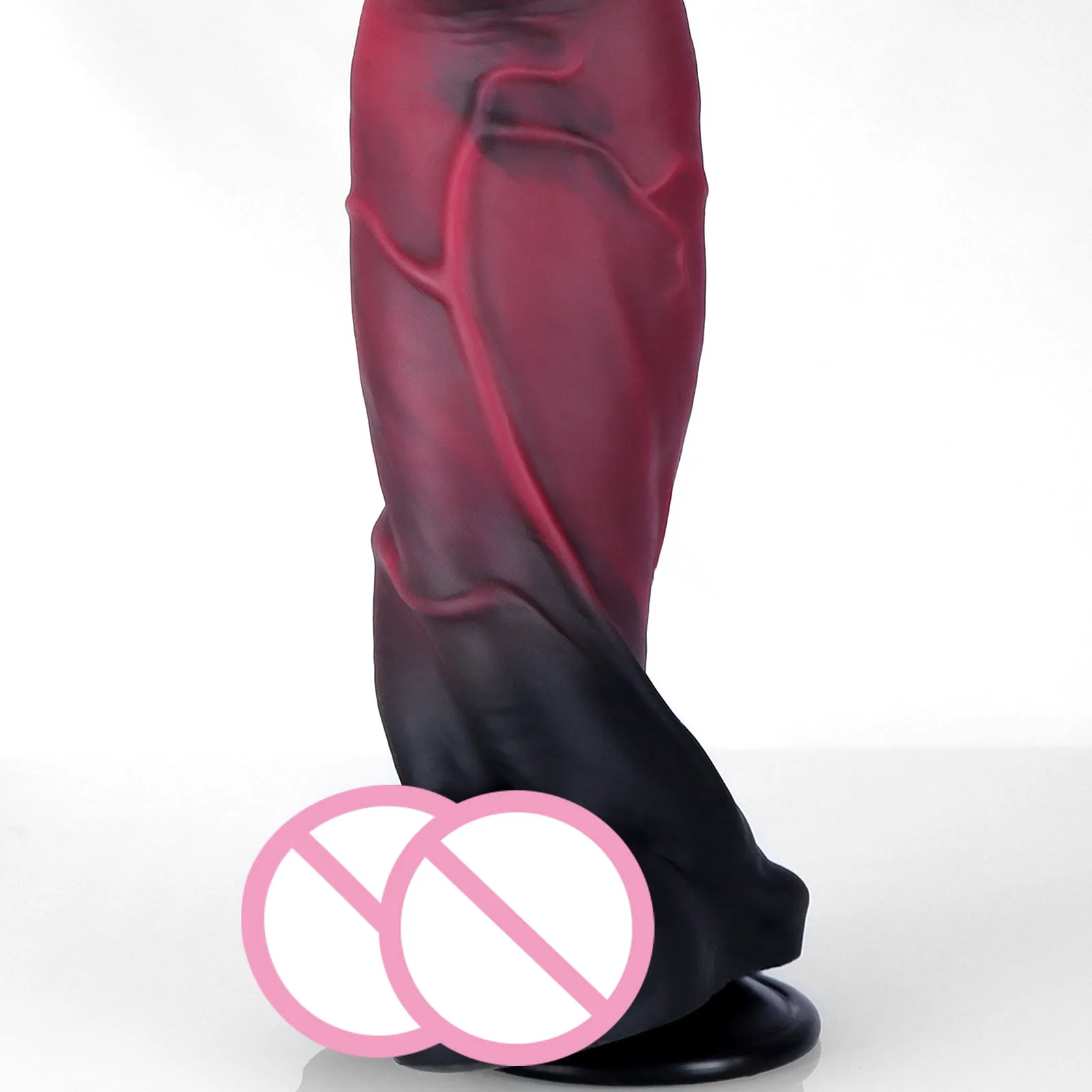 Monsterdildo Butt Plug Prostate Massager - Suction Cup Silicone Sex Toy for Men Women