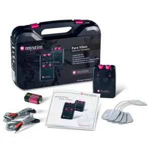 Mystim Black Remote-controlled Electrastim Bdsm Bondage Sex Kit