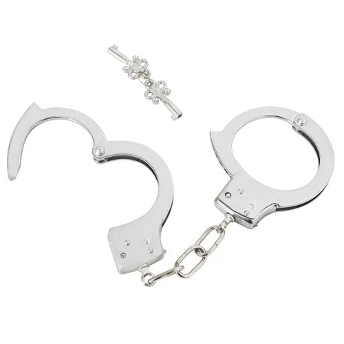 NAUGHTY TOYS heavy steel Police cuffs 220gr