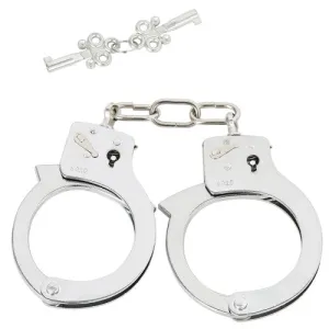 NAUGHTY TOYS heavy steel Police cuffs 220gr