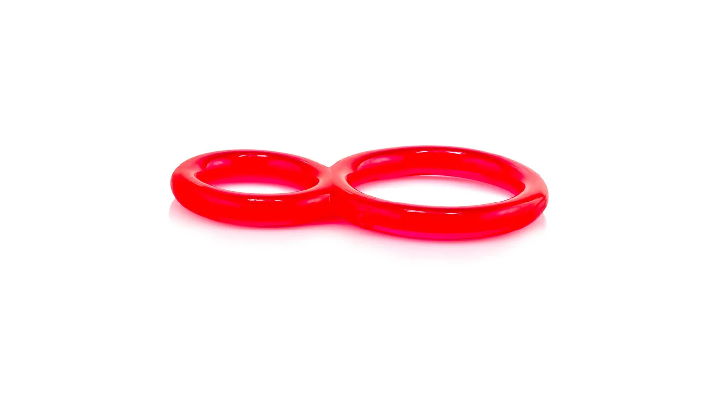 Ofinity Double Erection Ring Red by ScreamingO